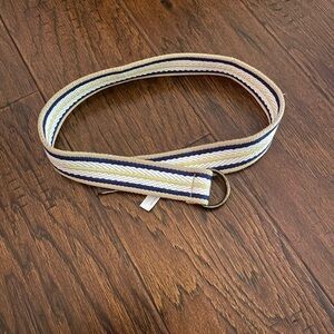 Striped Canvas Belt toddler boys